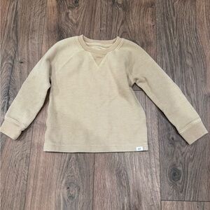 GAP Toddler Beige Knit Long Sleeve Top